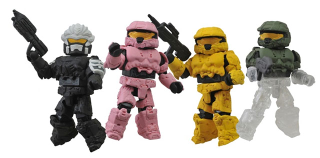 Illustration for article titled Get Your Series Five Halo Minimates Before They Disappear Completely